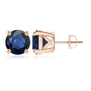 Round AA Blue Sapphire
