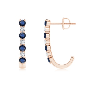 Round AA Blue Sapphire