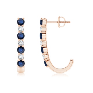Round AA Blue Sapphire