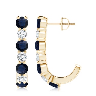 Round A Blue Sapphire