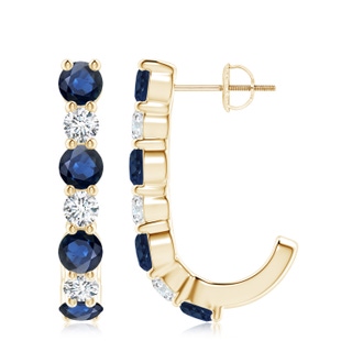Round AA Blue Sapphire