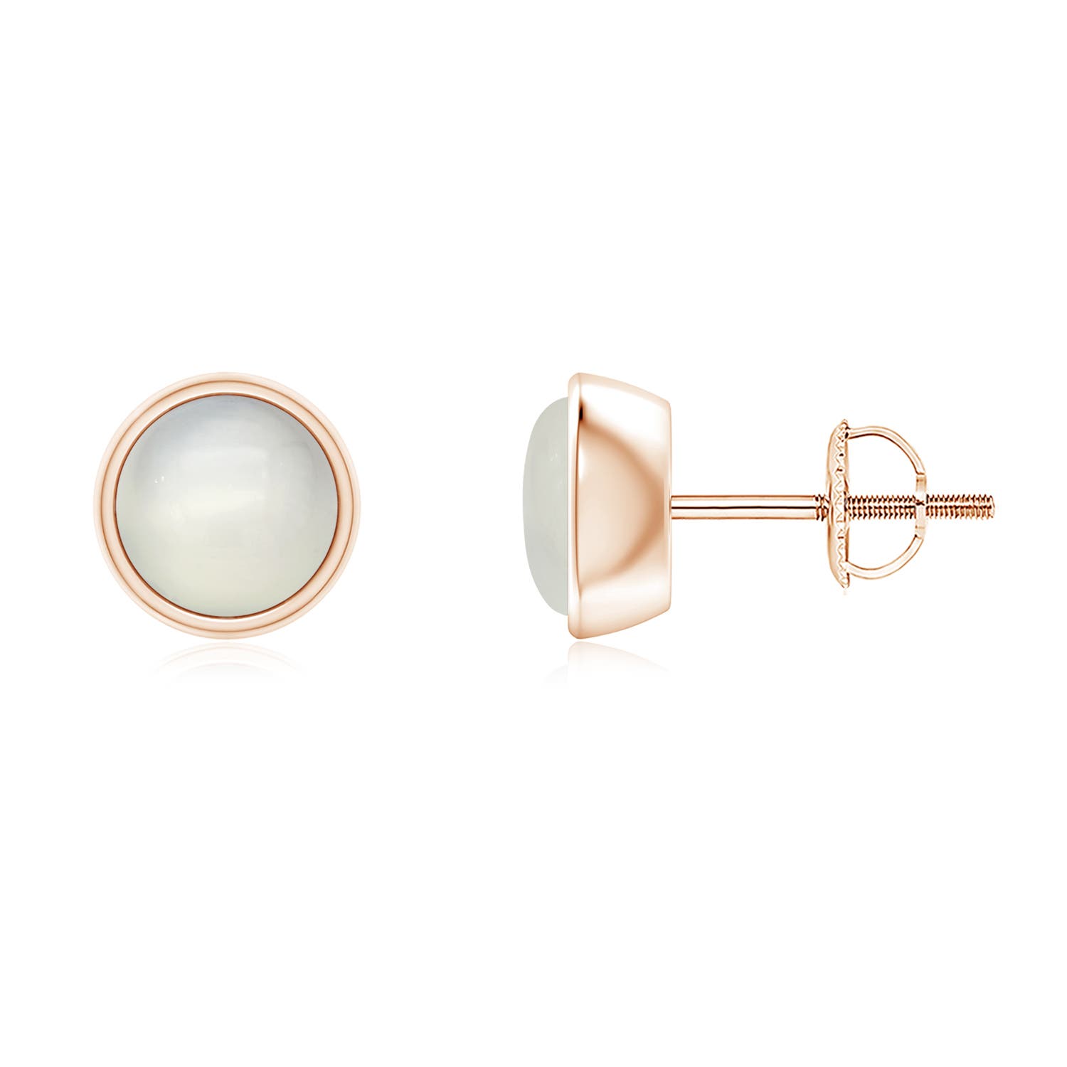 AAA - Moonstone / 1.6 CT / 14 KT Rose Gold