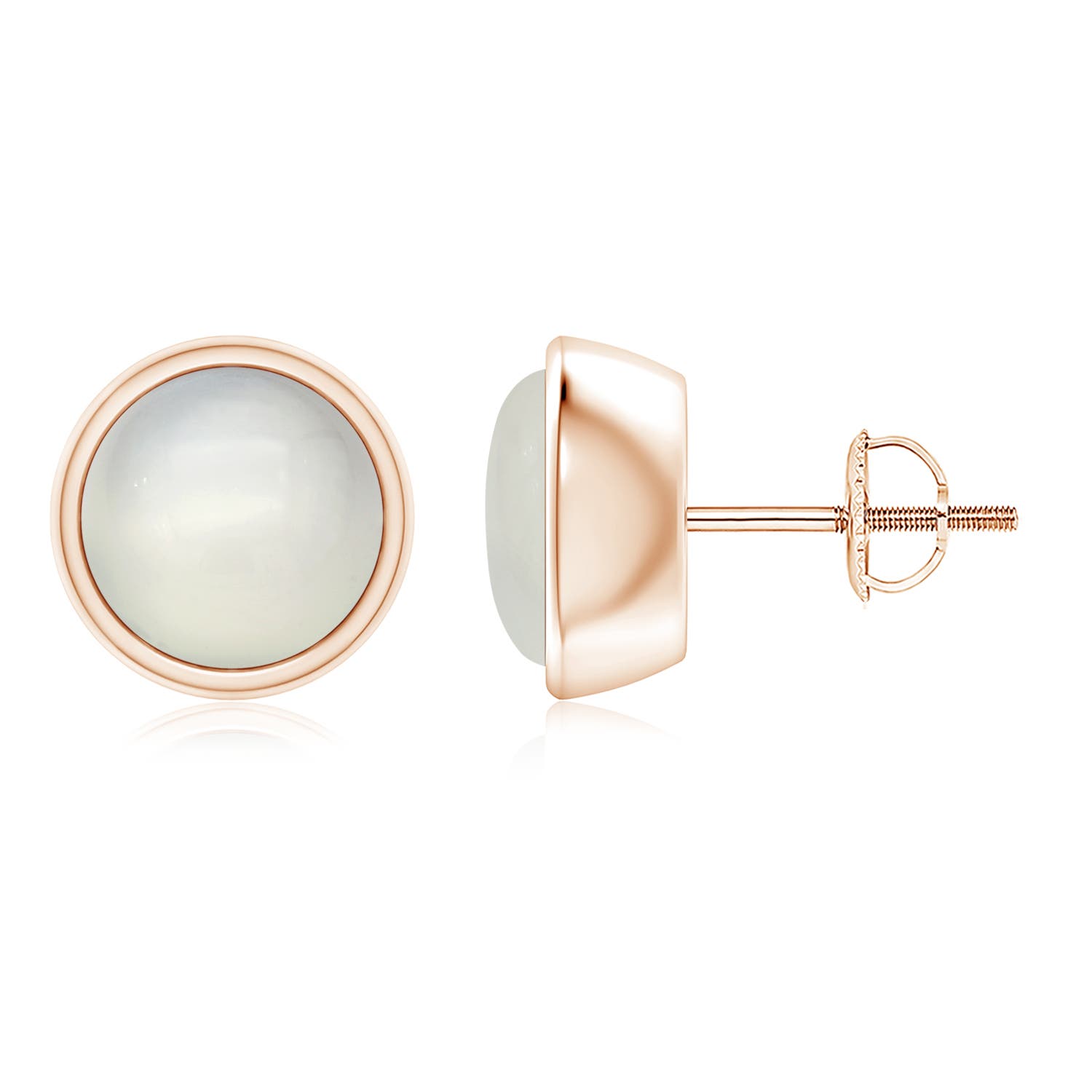 AAA - Moonstone / 3.8 CT / 14 KT Rose Gold