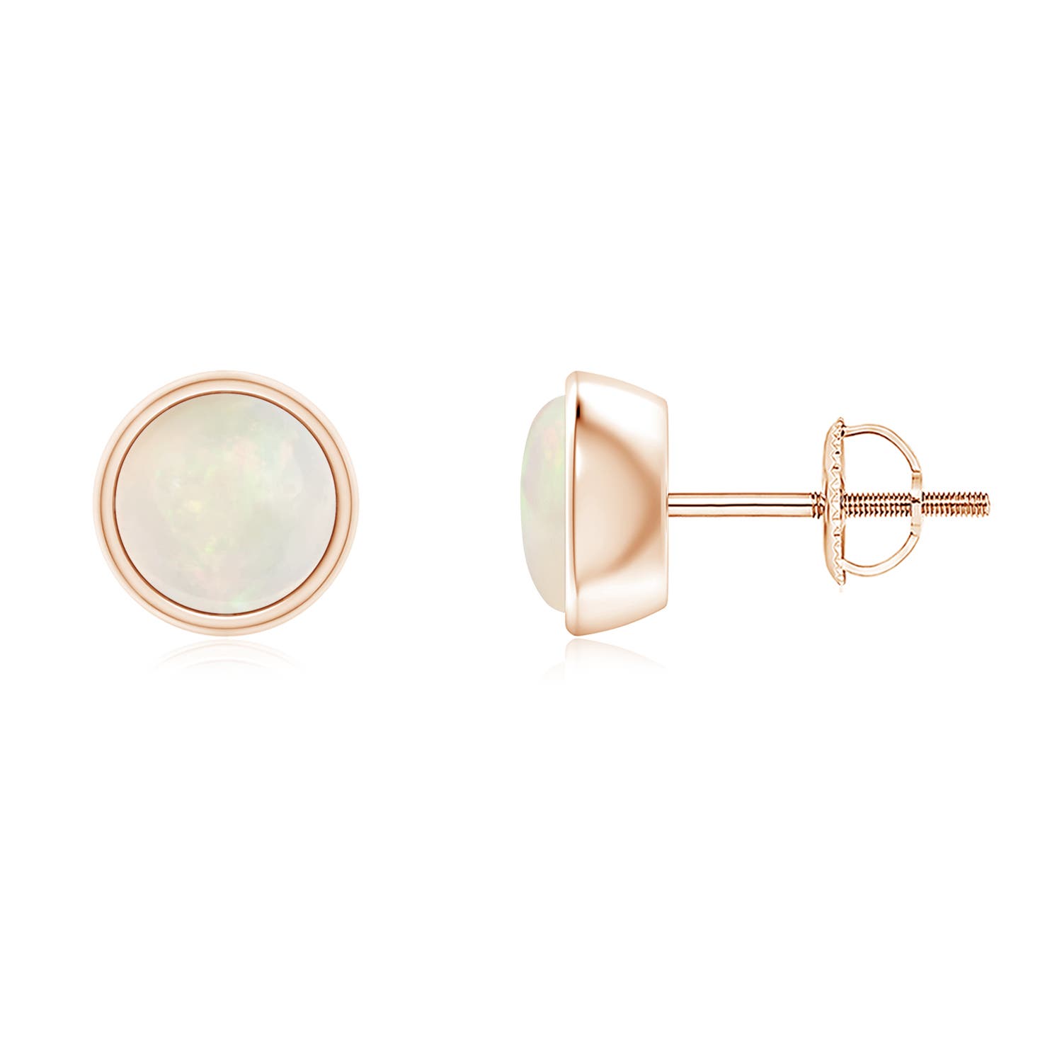 A - Opal / 1 CT / 14 KT Rose Gold