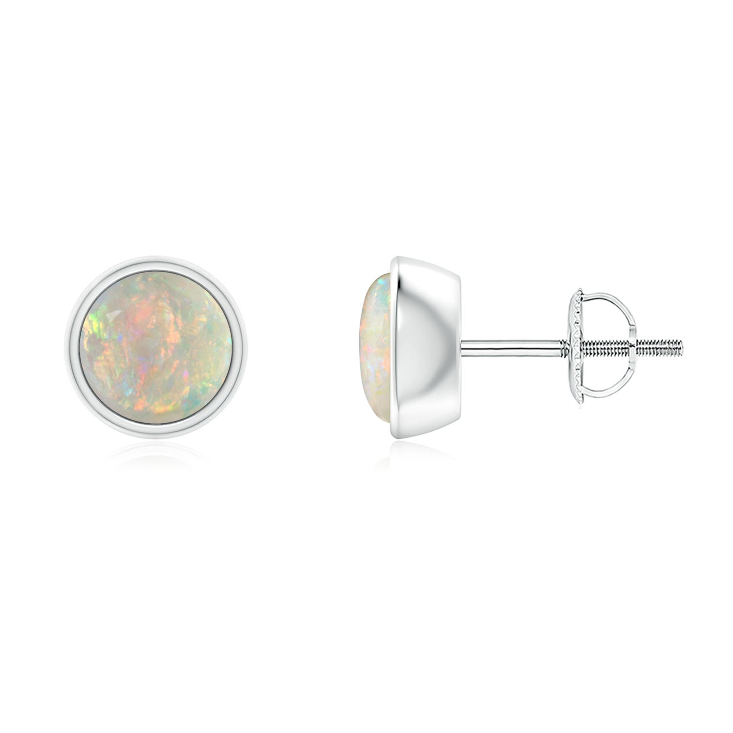 AAAA - Opal / 1 CT / 14 KT White Gold