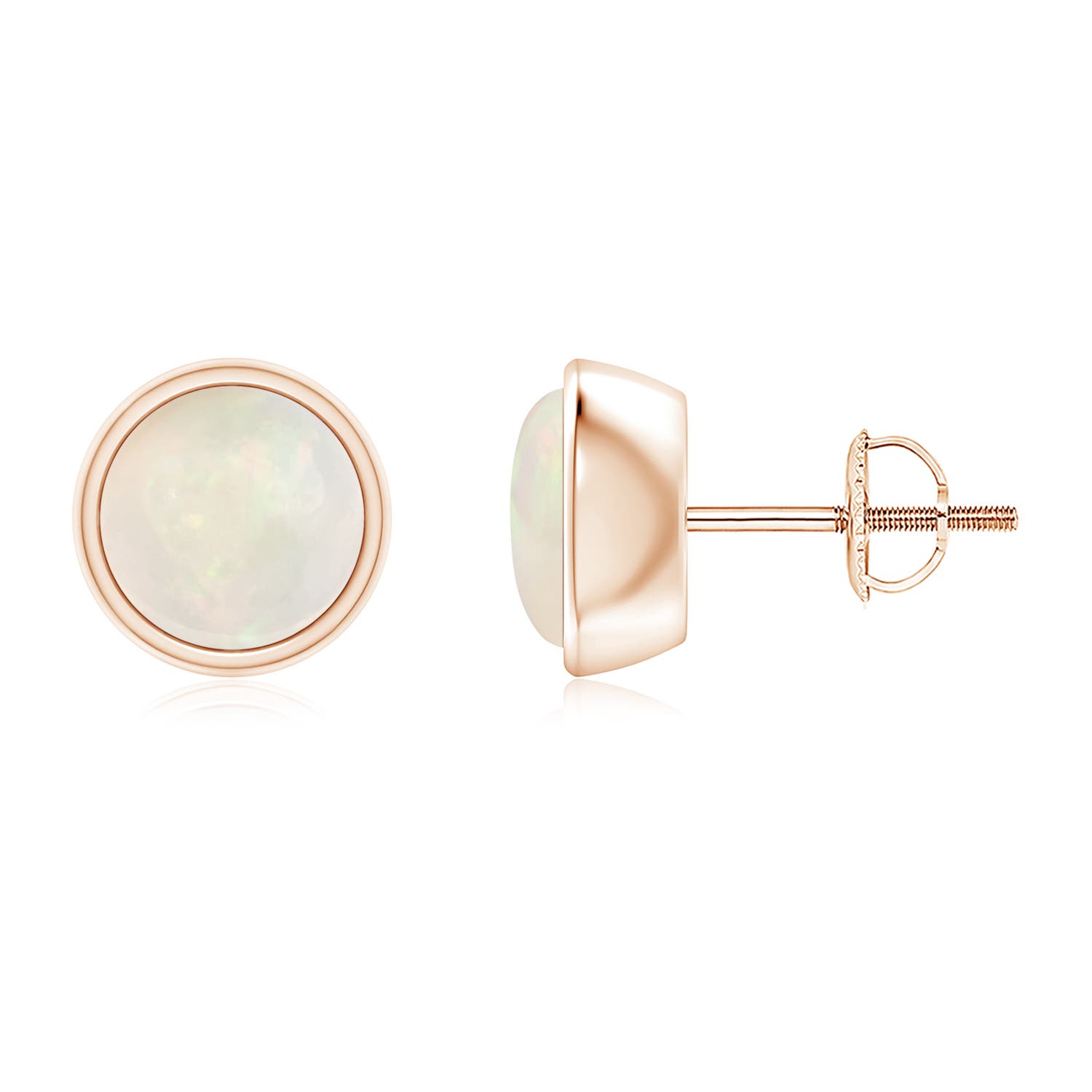 A - Opal / 1.5 CT / 14 KT Rose Gold