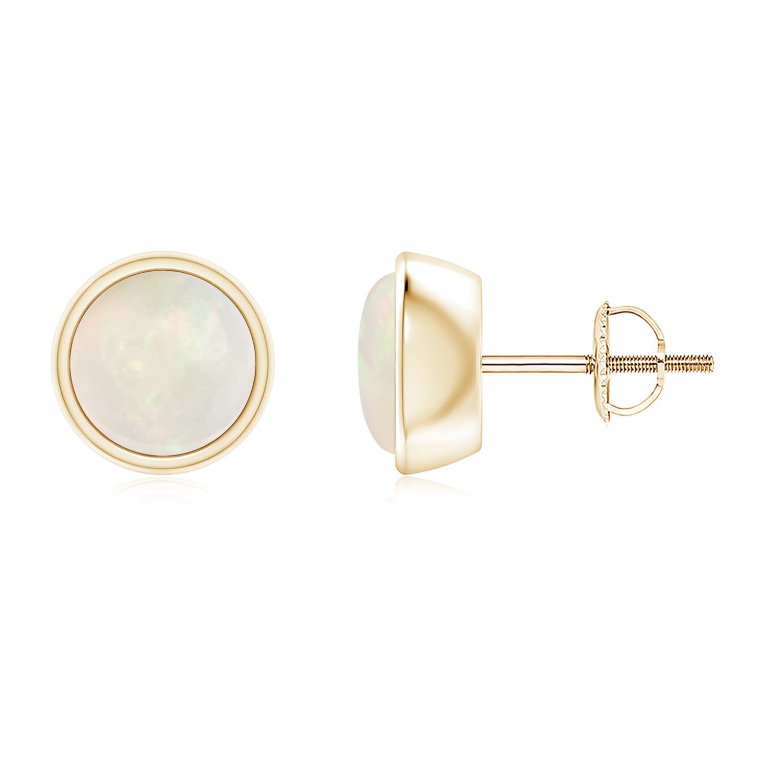 A - Opal / 1.5 CT / 14 KT Yellow Gold