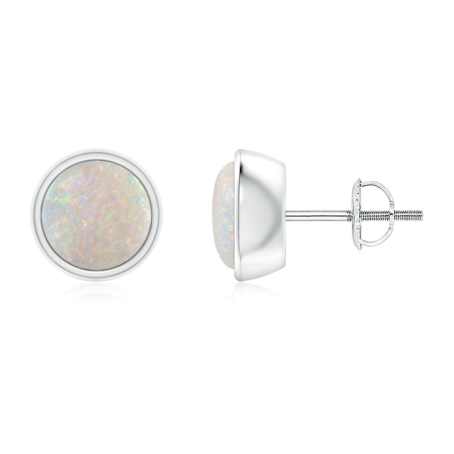 AA - Opal / 1.5 CT / 14 KT White Gold