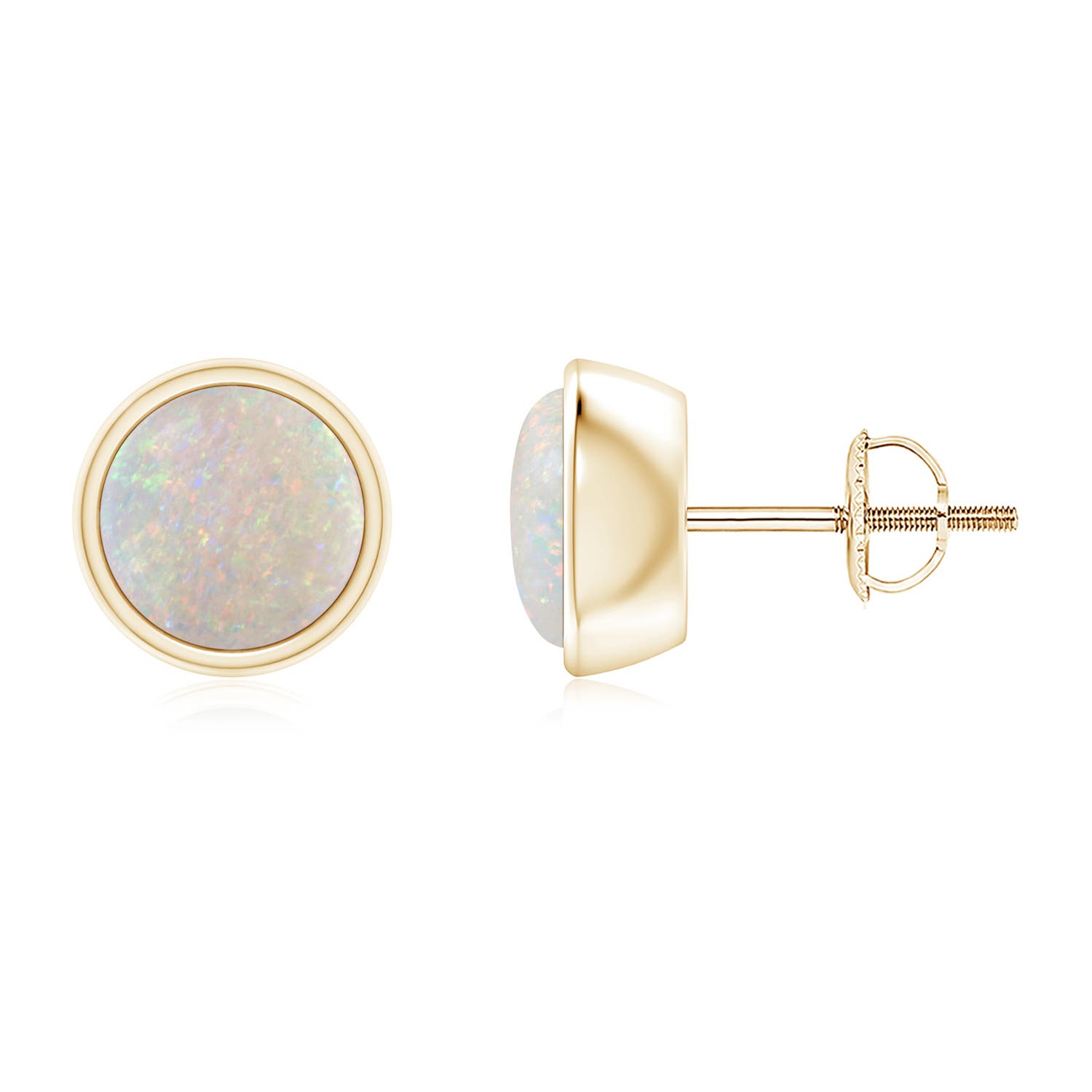 AA - Opal / 1.5 CT / 14 KT Yellow Gold