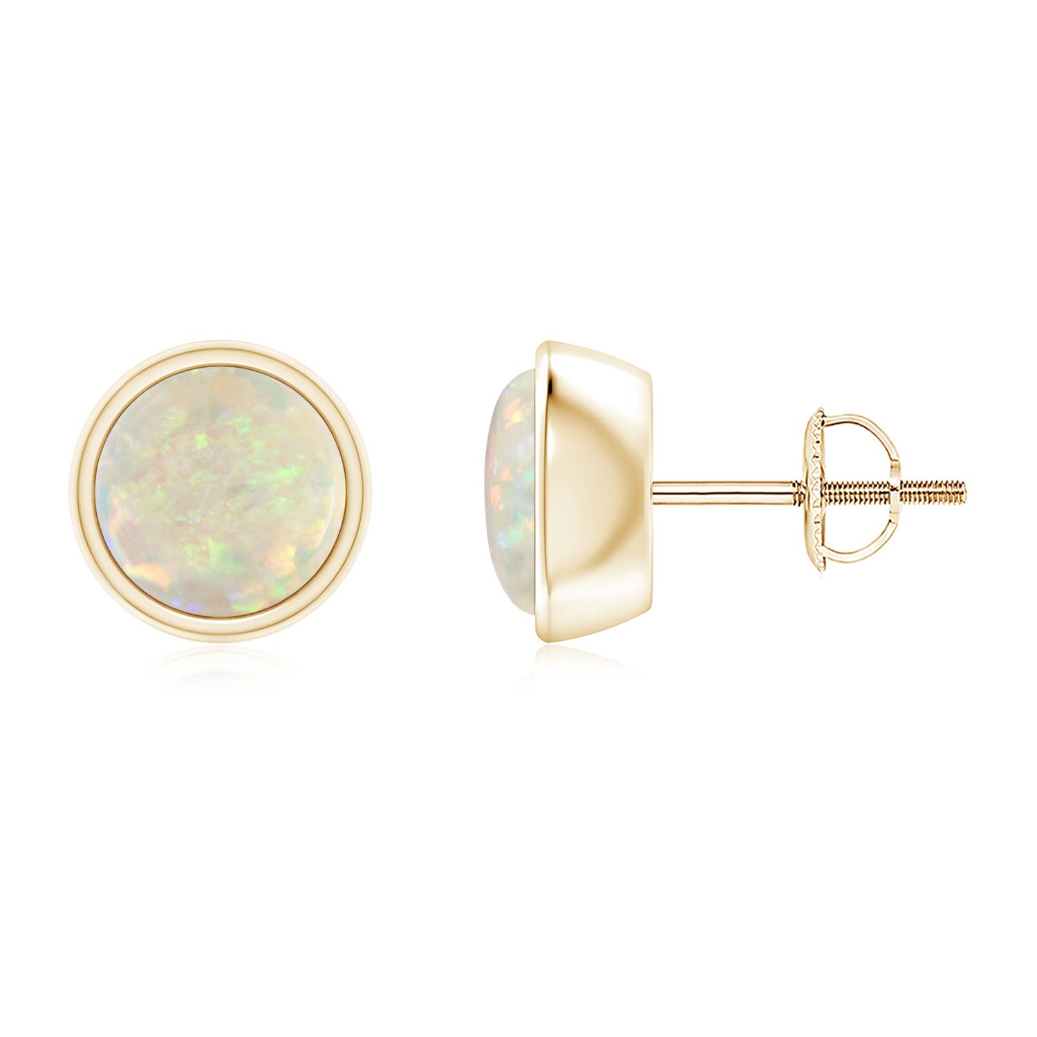 AAA - Opal / 1.5 CT / 14 KT Yellow Gold