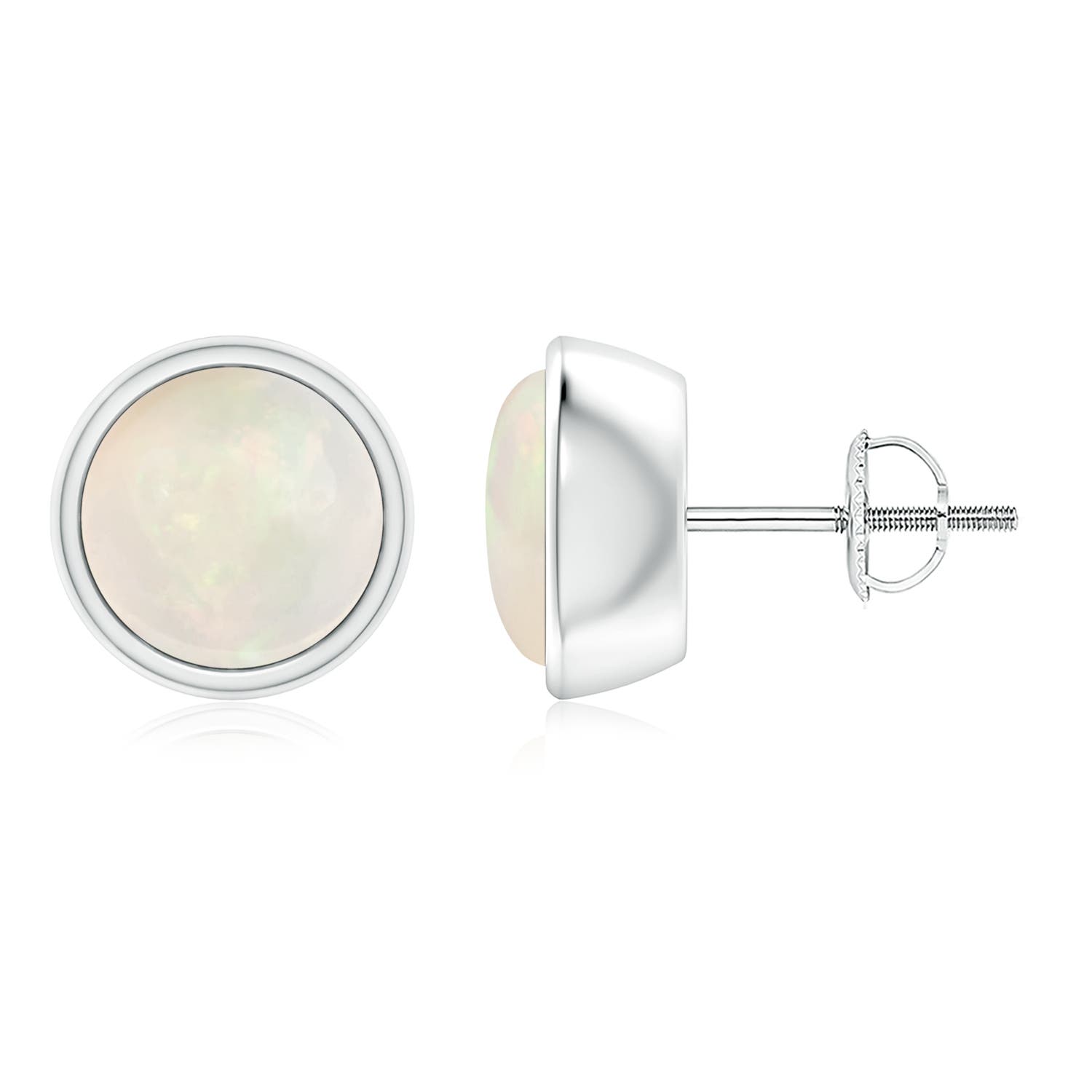 A - Opal / 2.3 CT / 14 KT White Gold