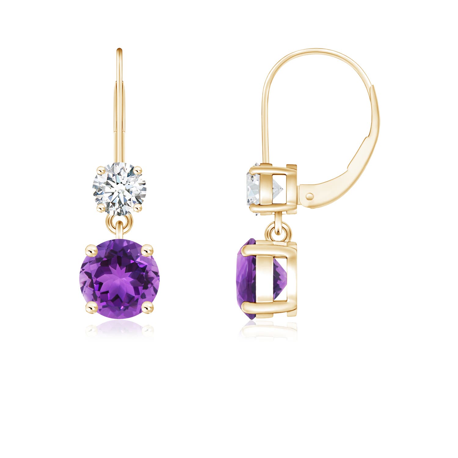 AAA - Amethyst / 1.11 CT / 14 KT Yellow Gold