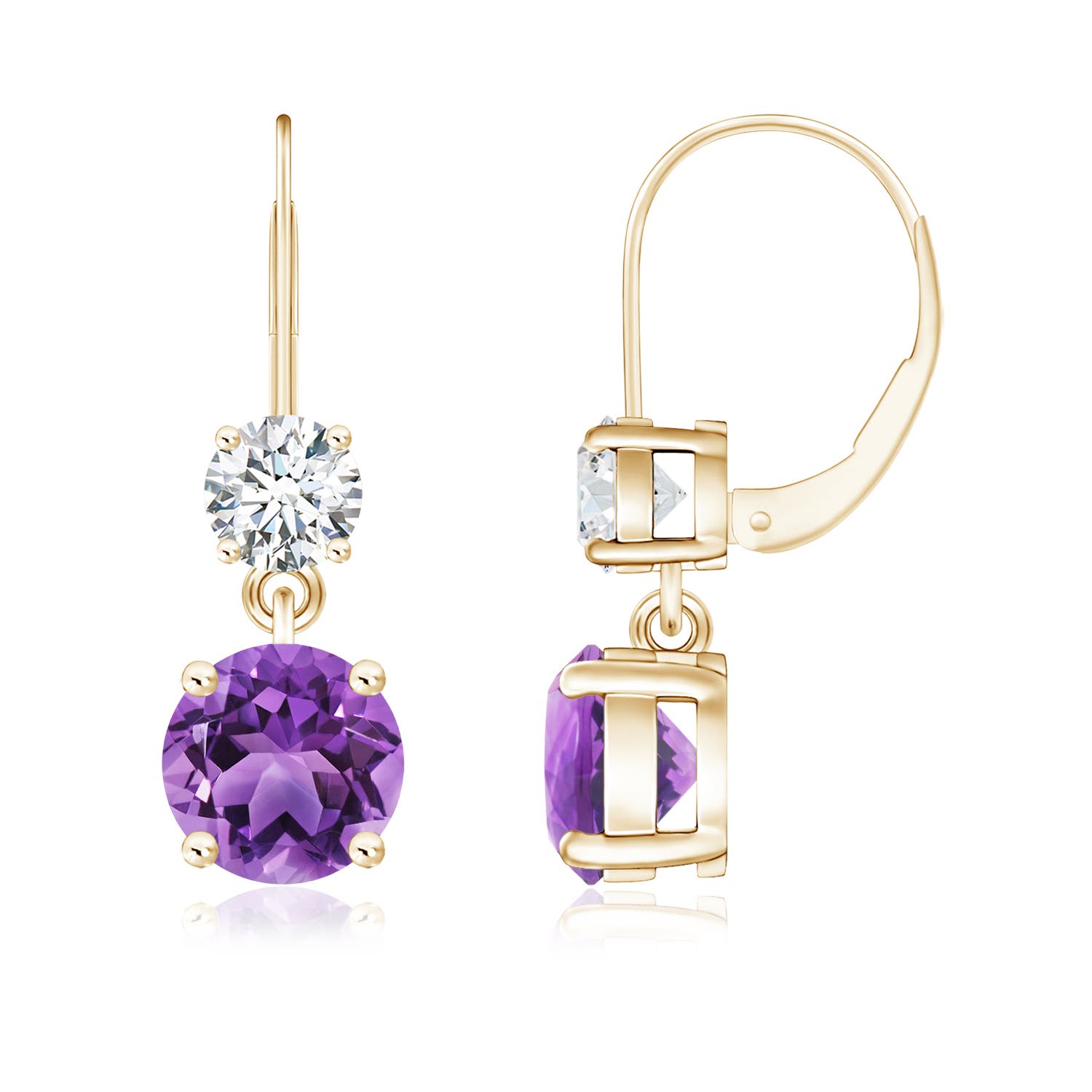 AA - Amethyst / 2.76 CT / 14 KT Yellow Gold