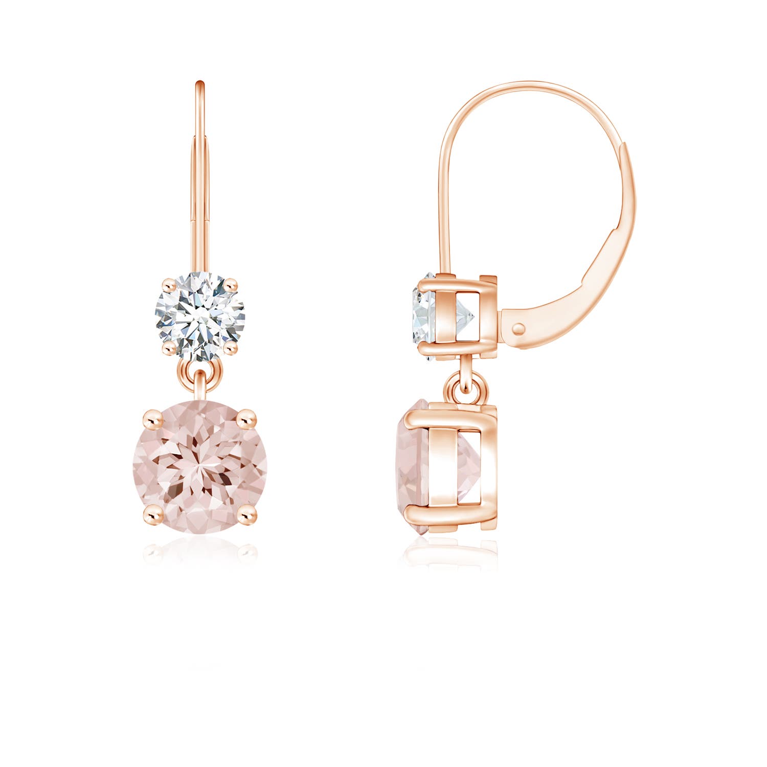 AA - Morganite / 1.05 CT / 14 KT Rose Gold