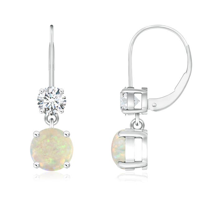 AAA - Opal / 0.87 CT / 14 KT White Gold