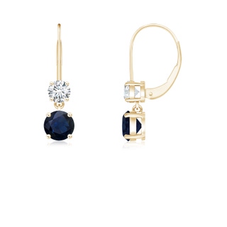 Round A Blue Sapphire