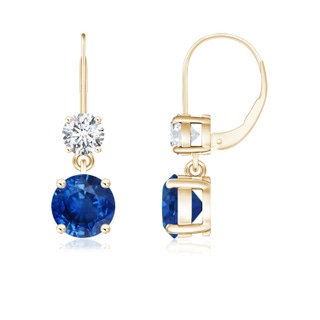 Round AAA Blue Sapphire