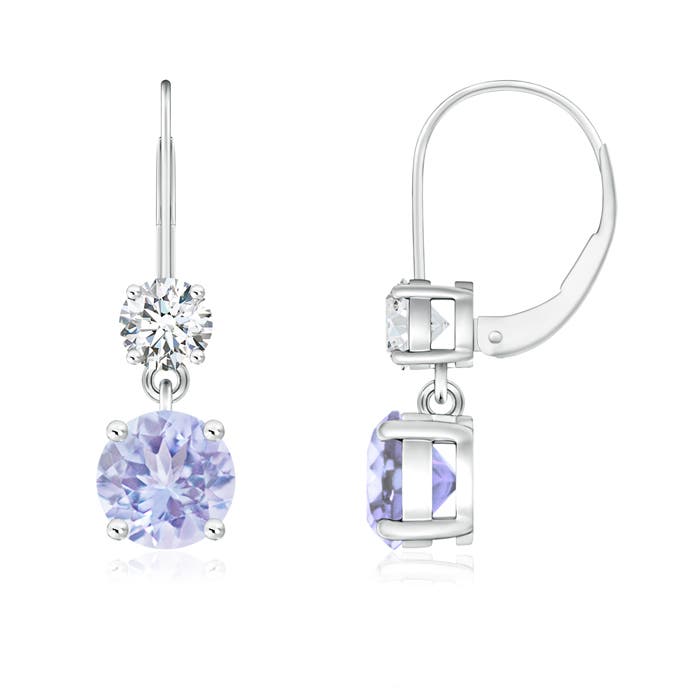 A - Tanzanite / 1.21 CT / 14 KT White Gold