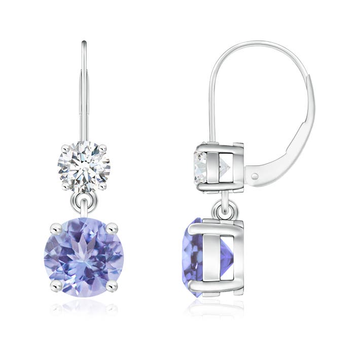 A - Tanzanite / 2.12 CT / 14 KT White Gold