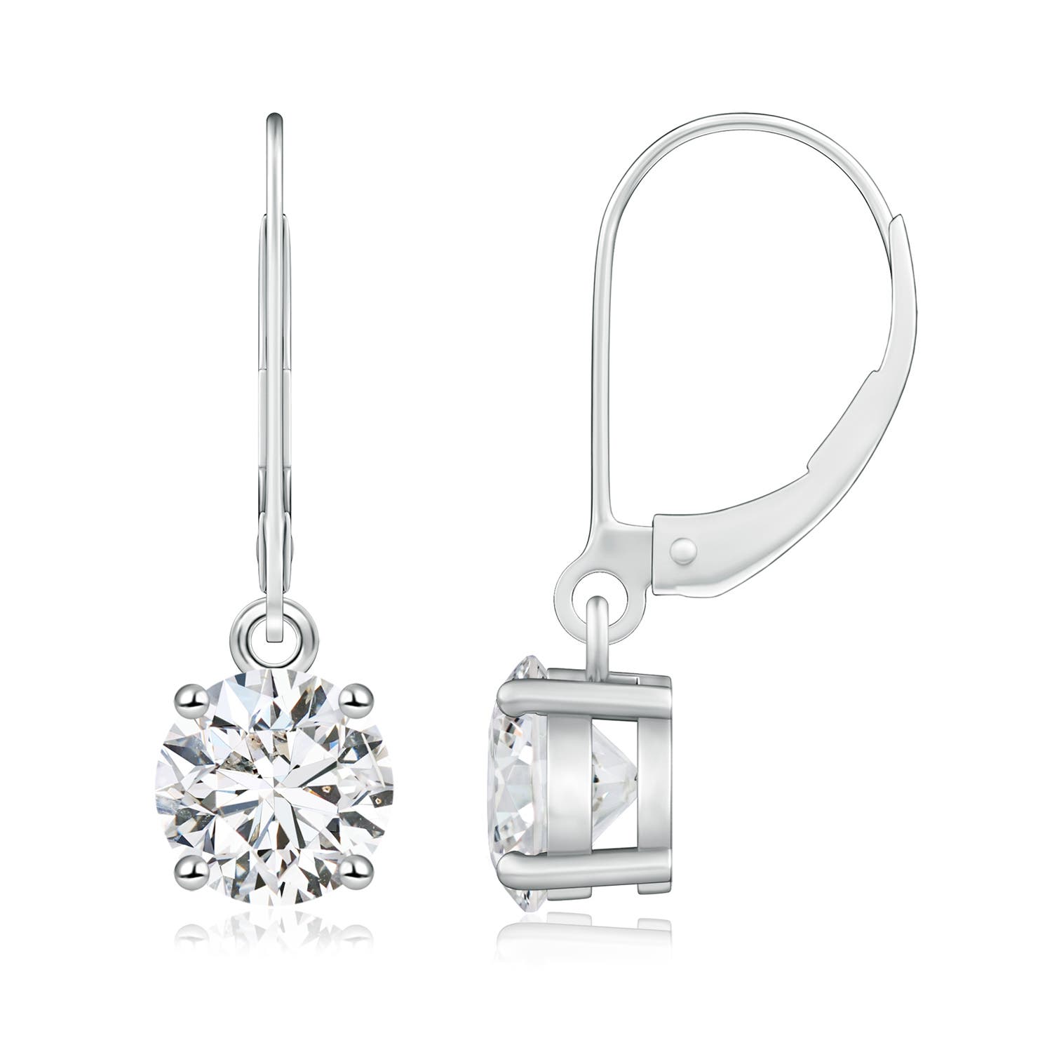 H, SI2 / 2.06 CT / 14 KT White Gold