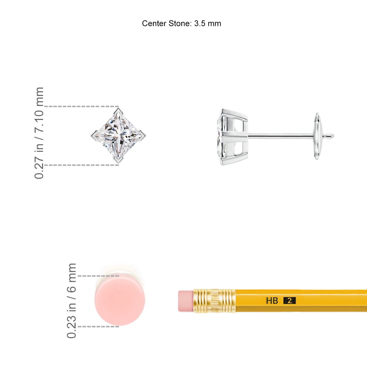 I-J, I1-I2 / 0.5 CT / 14 KT White Gold