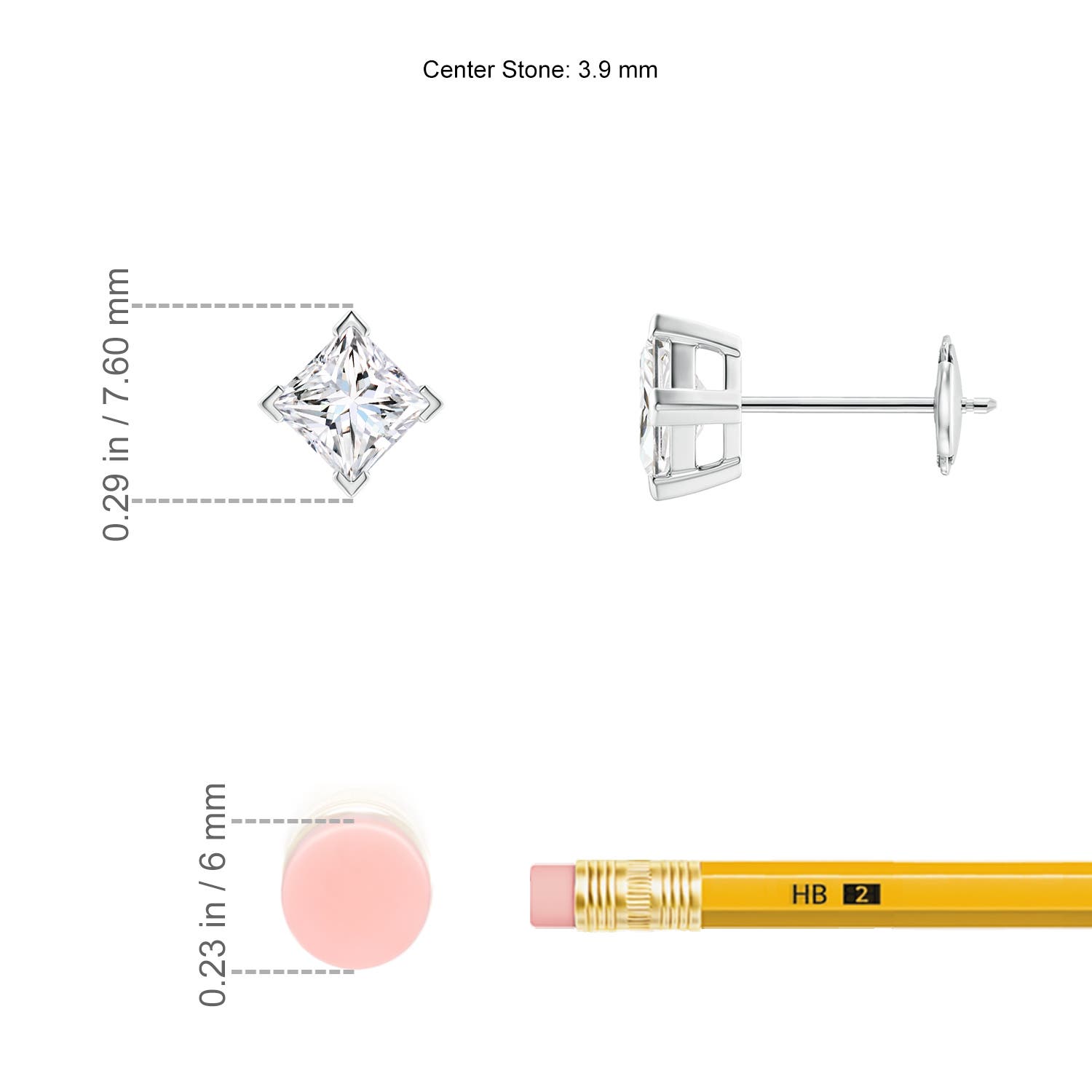 G, VS2 / 0.66 CT / 14 KT White Gold