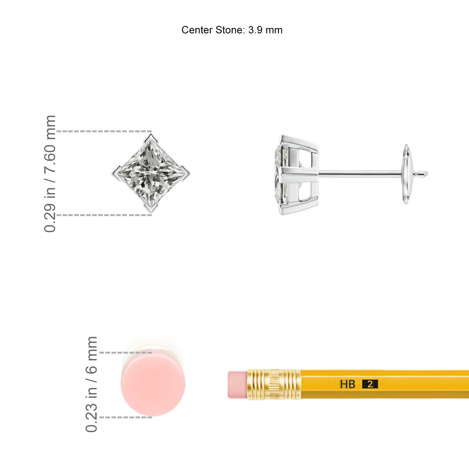 K, I3 / 0.66 CT / 14 KT White Gold