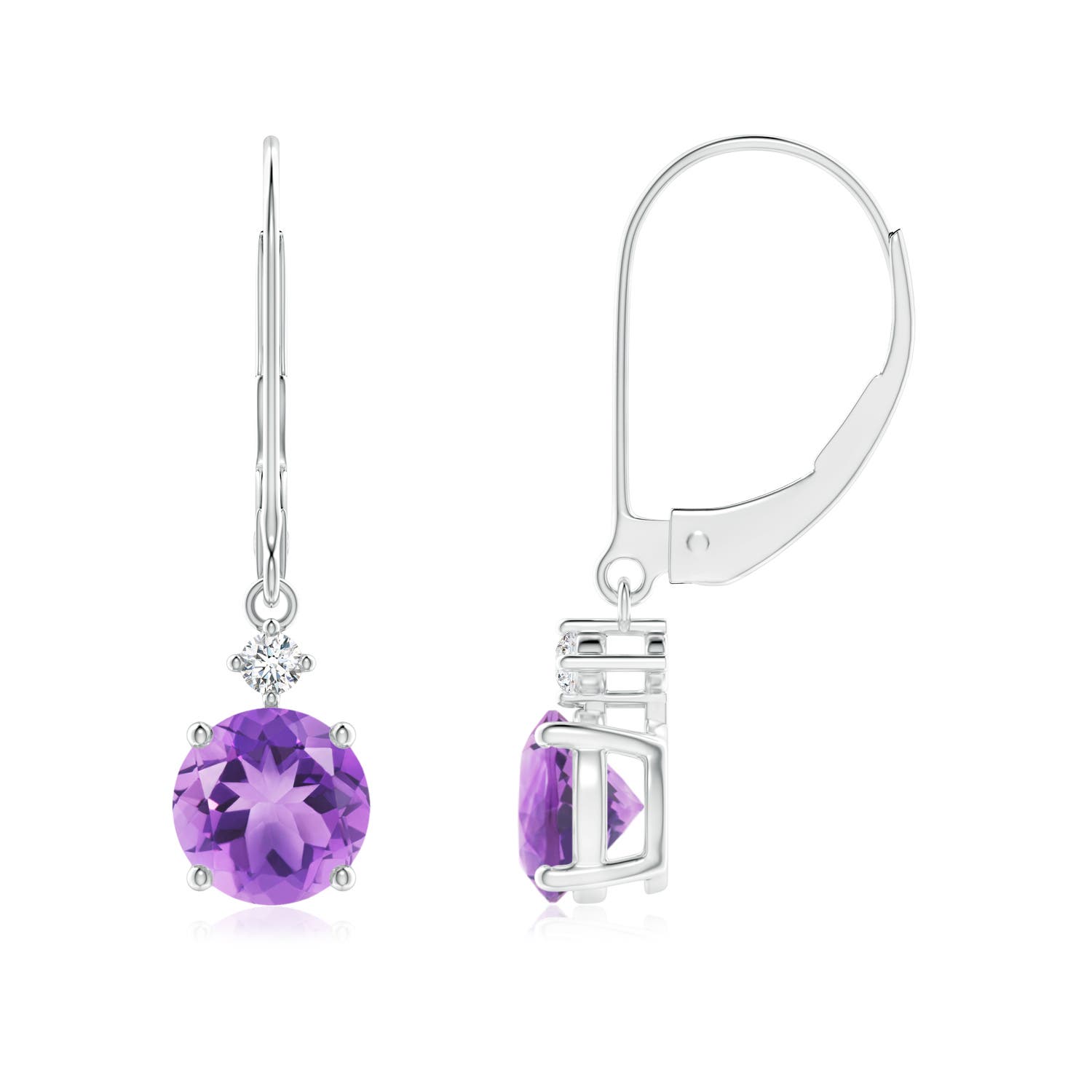 A - Amethyst / 1.65 CT / 14 KT White Gold