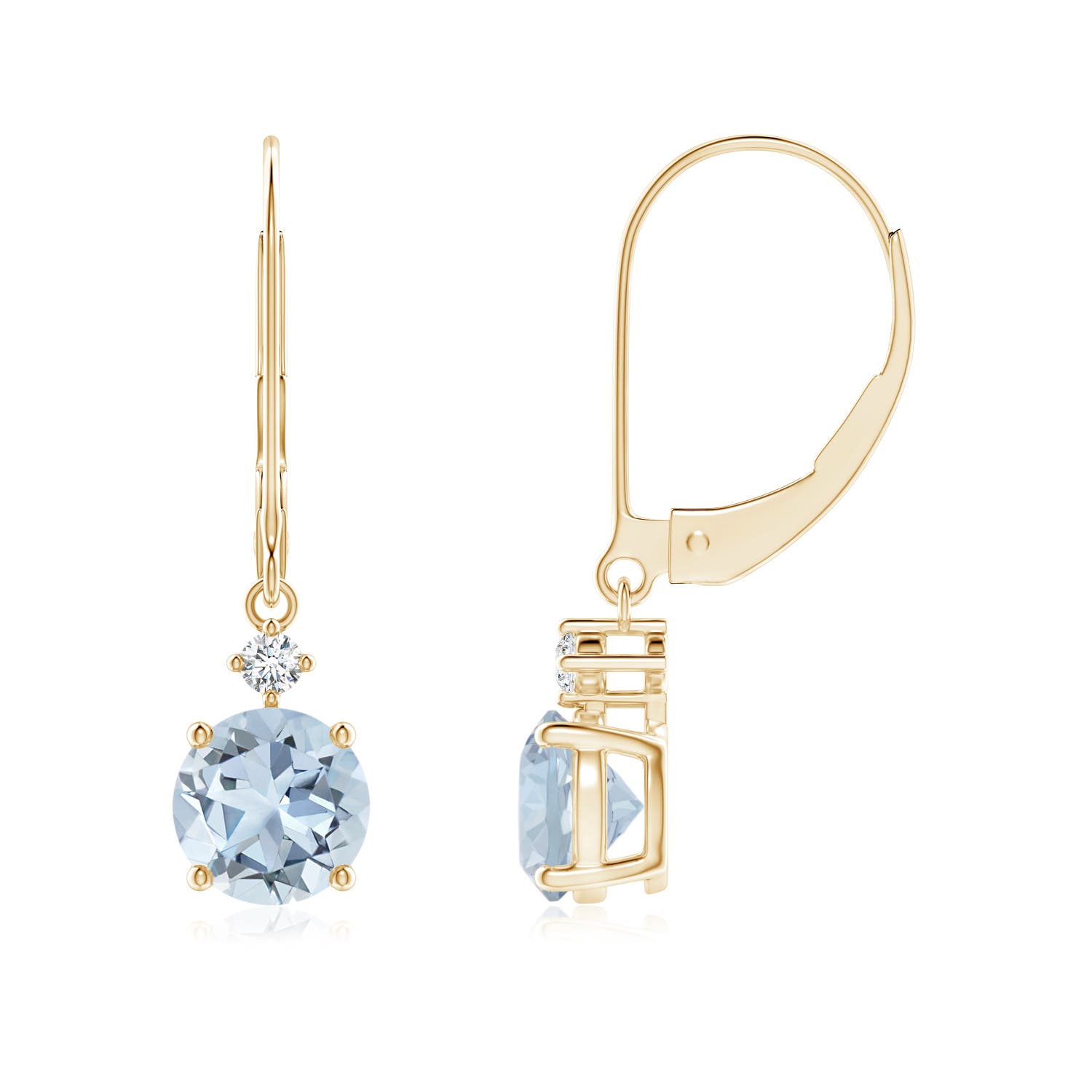 A - Aquamarine / 1.49 CT / 14 KT Yellow Gold