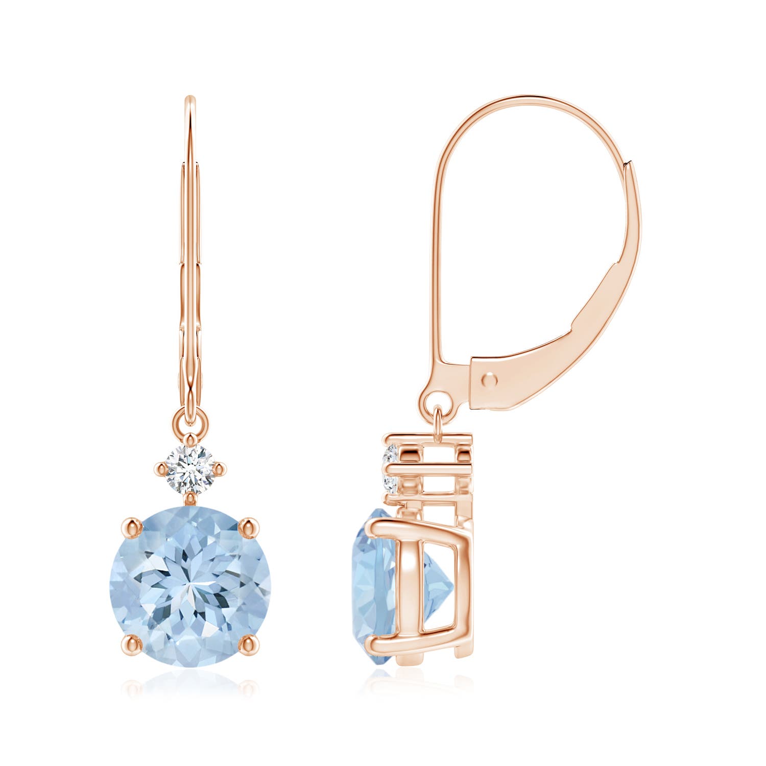 AA - Aquamarine / 2.33 CT / 14 KT Rose Gold