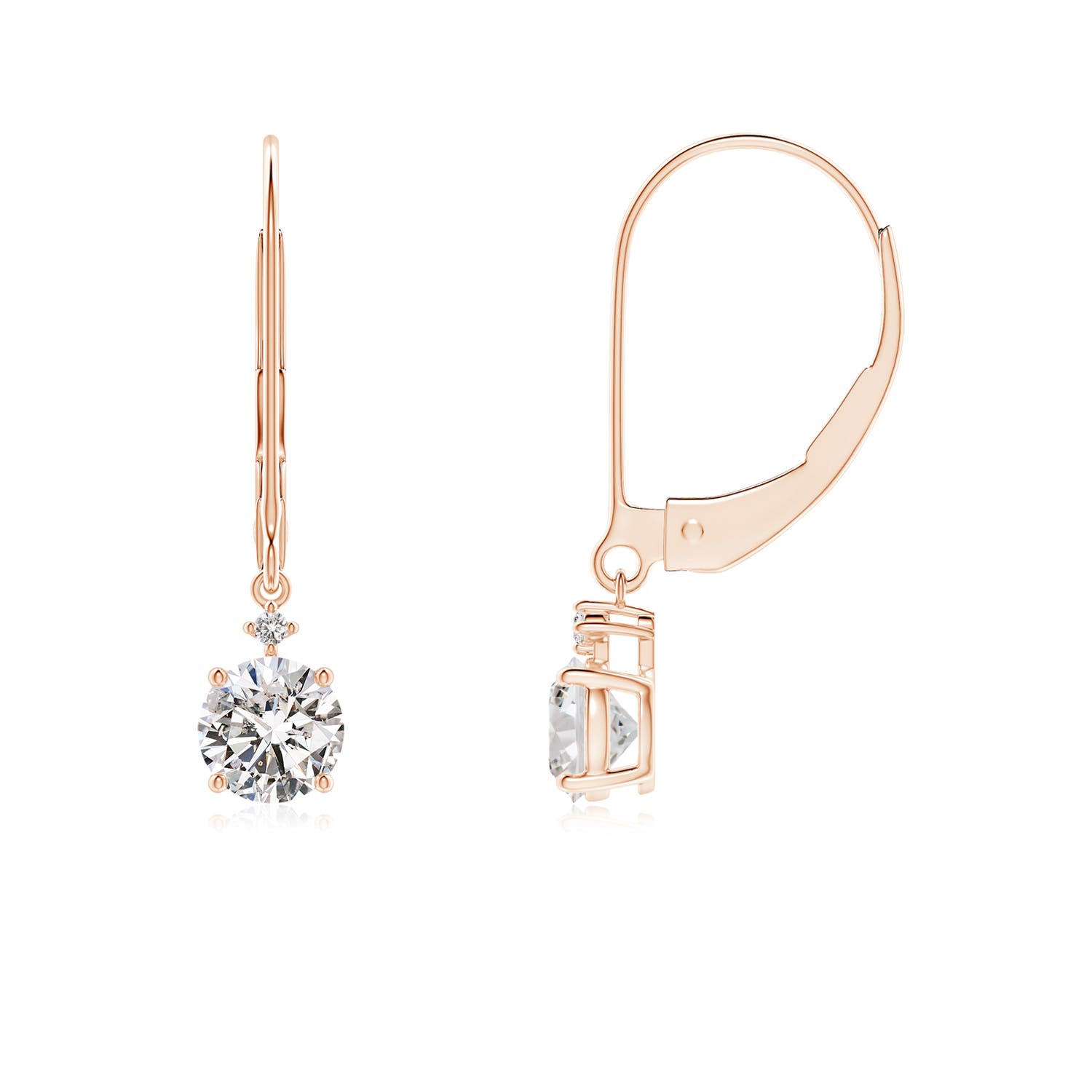 I-J, I1-I2 / 0.77 CT / 14 KT Rose Gold