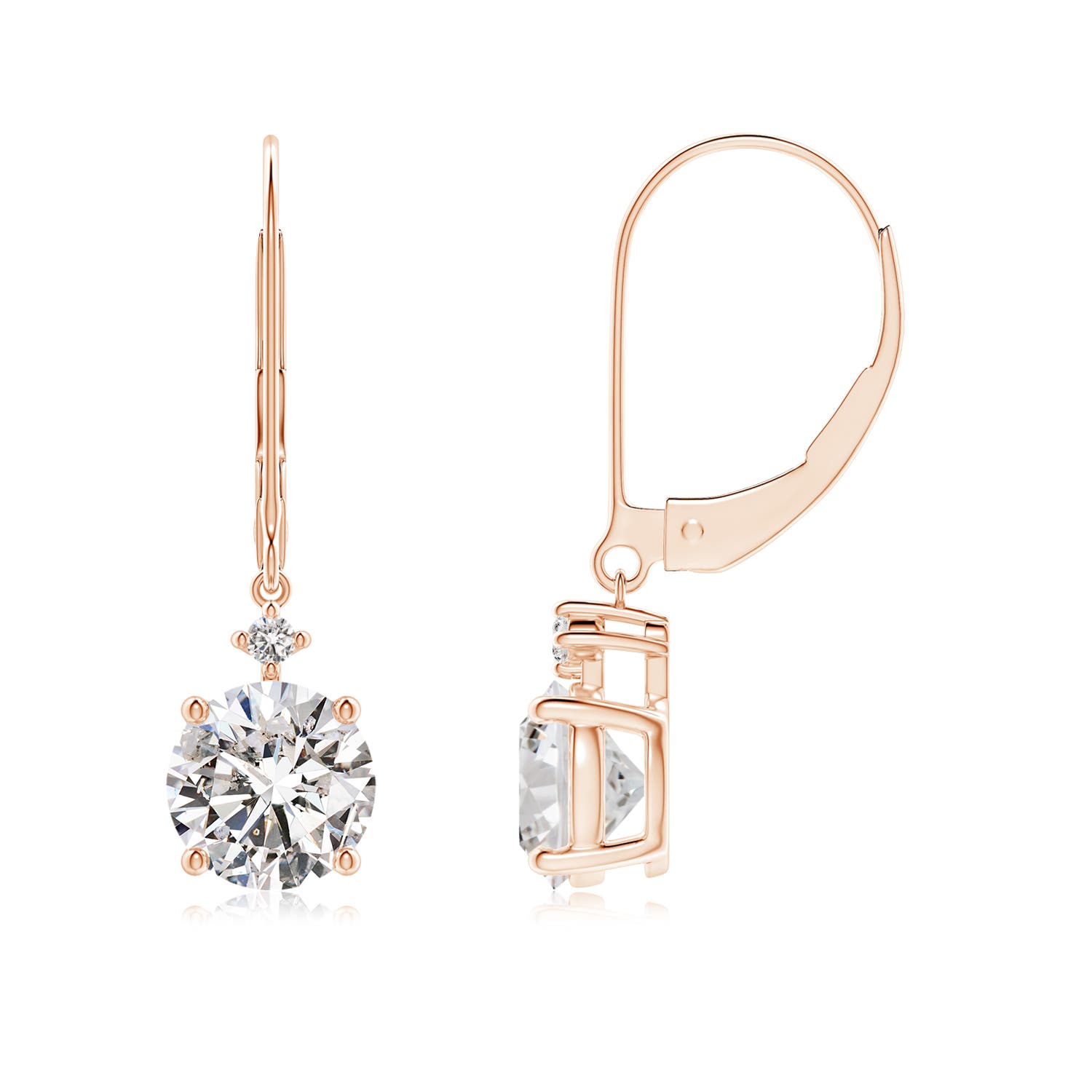 I-J, I1-I2 / 2.09 CT / 14 KT Rose Gold