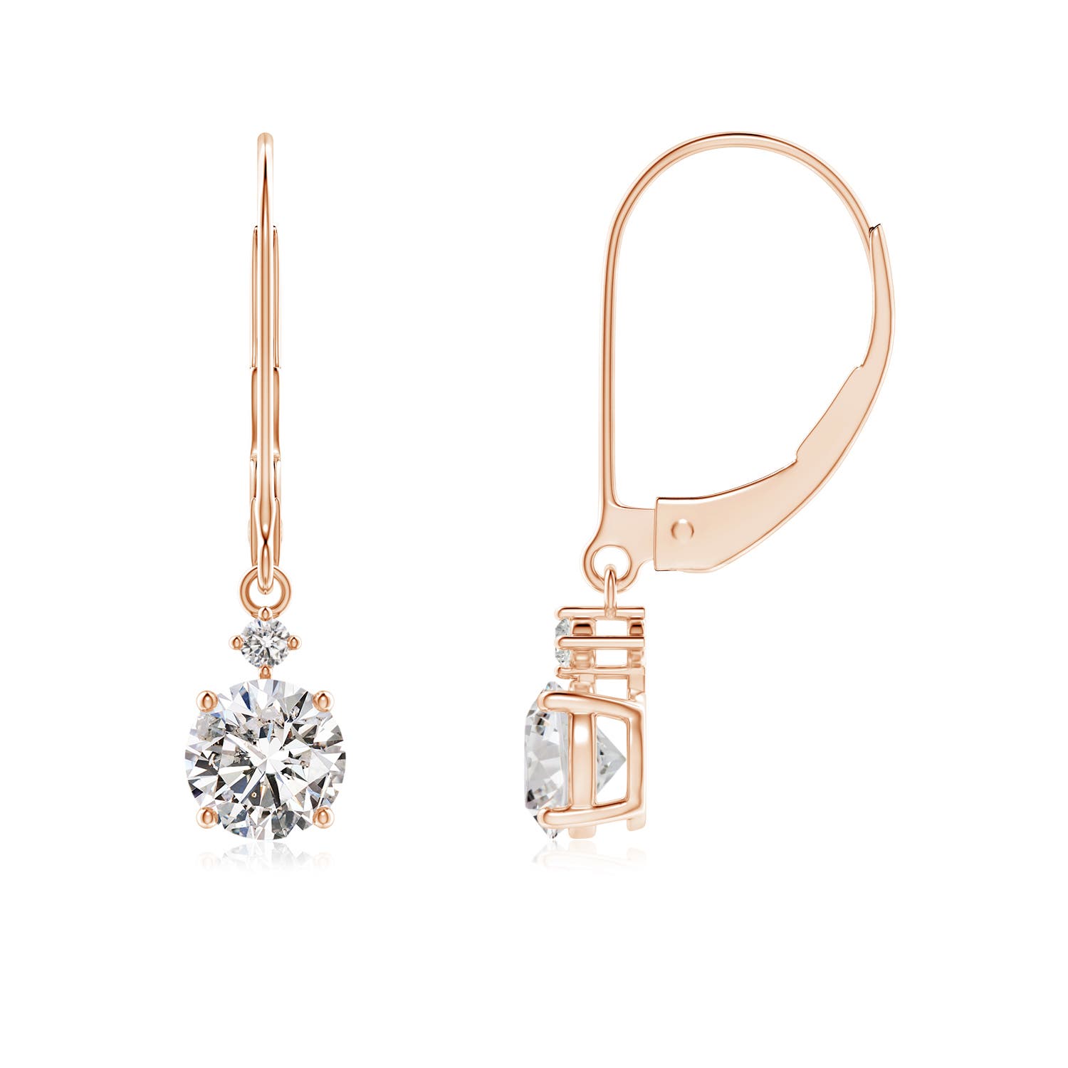 I-J, I1-I2 / 1.12 CT / 14 KT Rose Gold