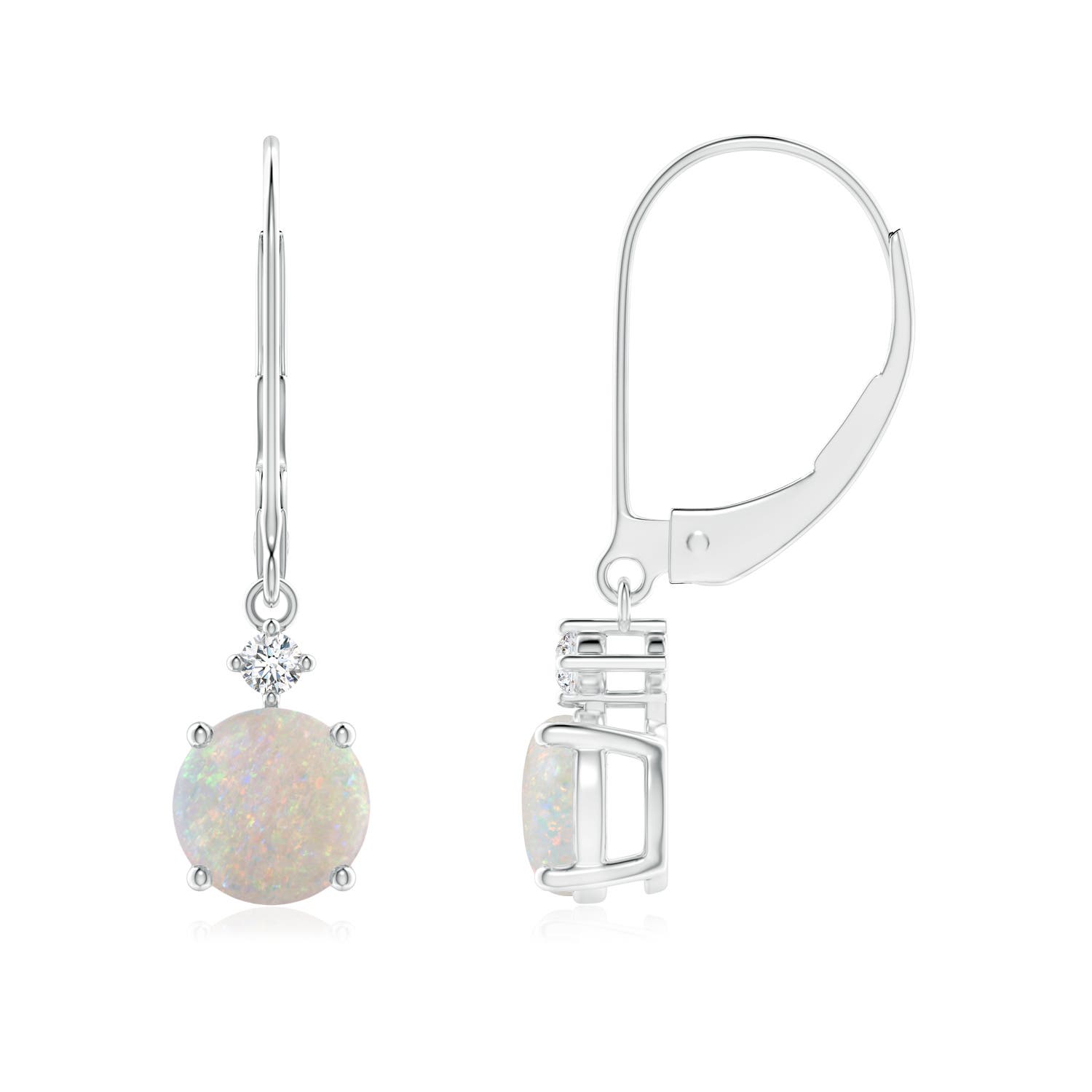 AA - Opal / 1.05 CT / 14 KT White Gold