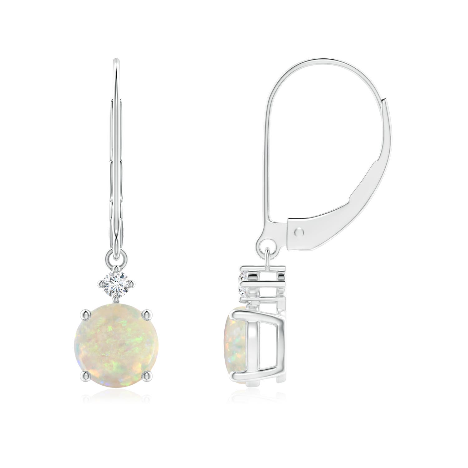 AAA - Opal / 1.05 CT / 14 KT White Gold