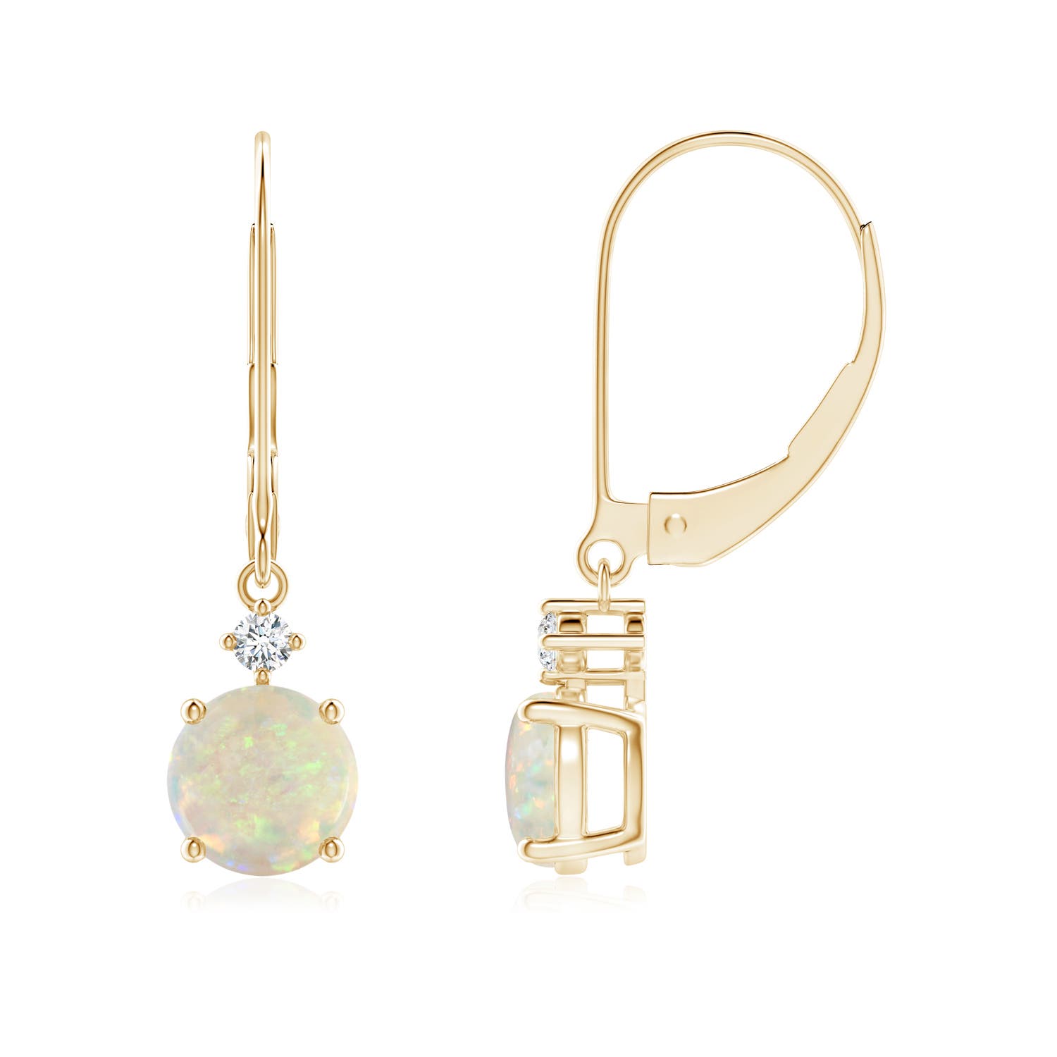 AAA - Opal / 1.05 CT / 14 KT Yellow Gold