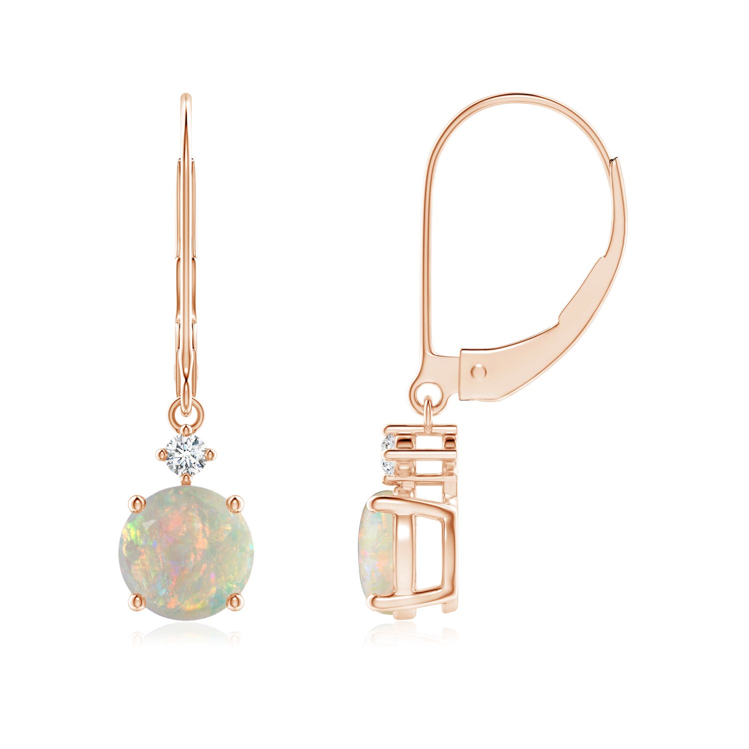 AAAA - Opal / 1.05 CT / 14 KT Rose Gold