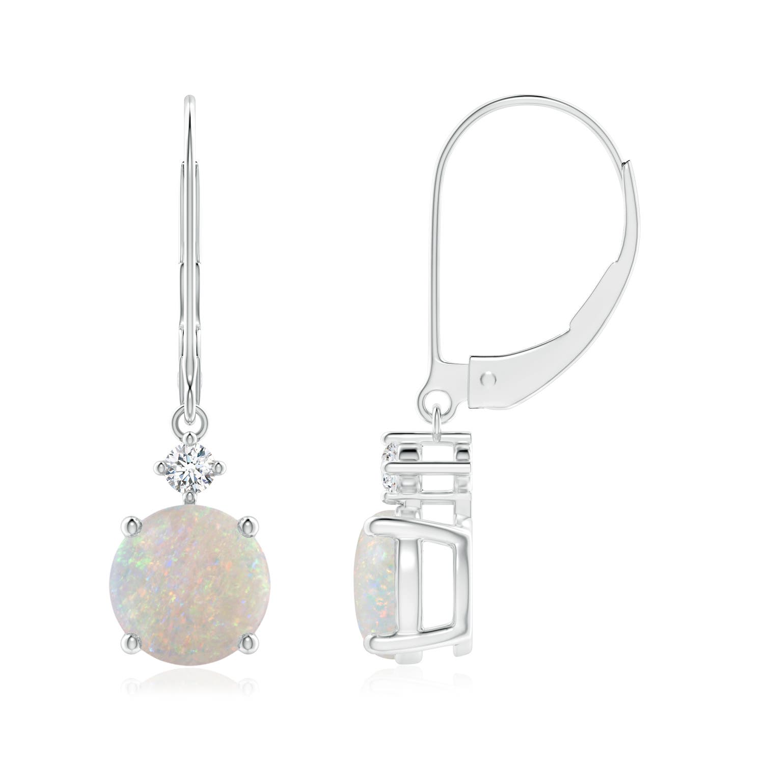 AA - Opal / 1.59 CT / 14 KT White Gold