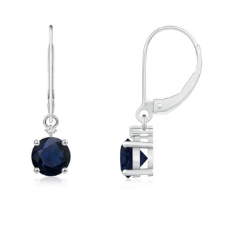 Round A Blue Sapphire