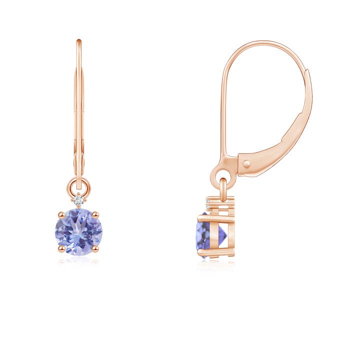 AA - Tanzanite / 0.52 CT / 14 KT Rose Gold