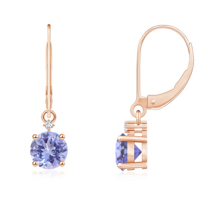 AA - Tanzanite / 1.04 CT / 14 KT Rose Gold