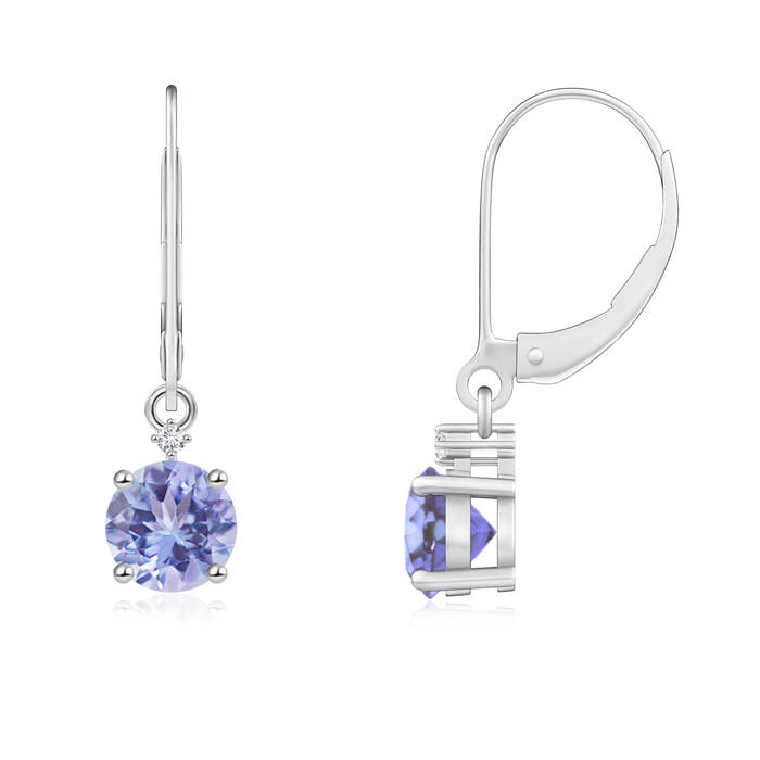 AA - Tanzanite / 1.04 CT / 14 KT White Gold