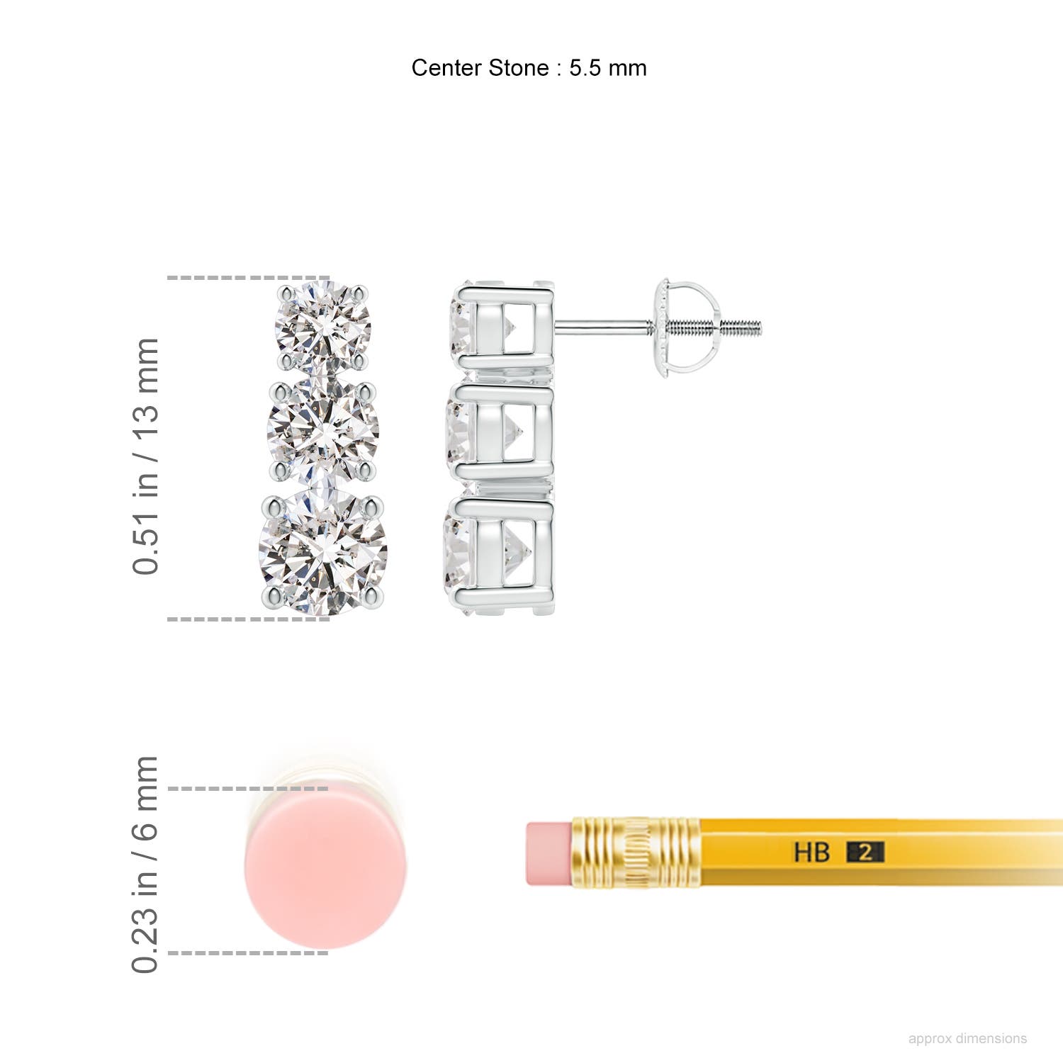 I-J, I1-I2 / 2.01 CT / 14 KT White Gold