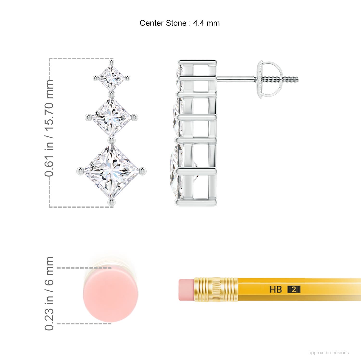 G, VS2 / 1.52 CT / 14 KT White Gold