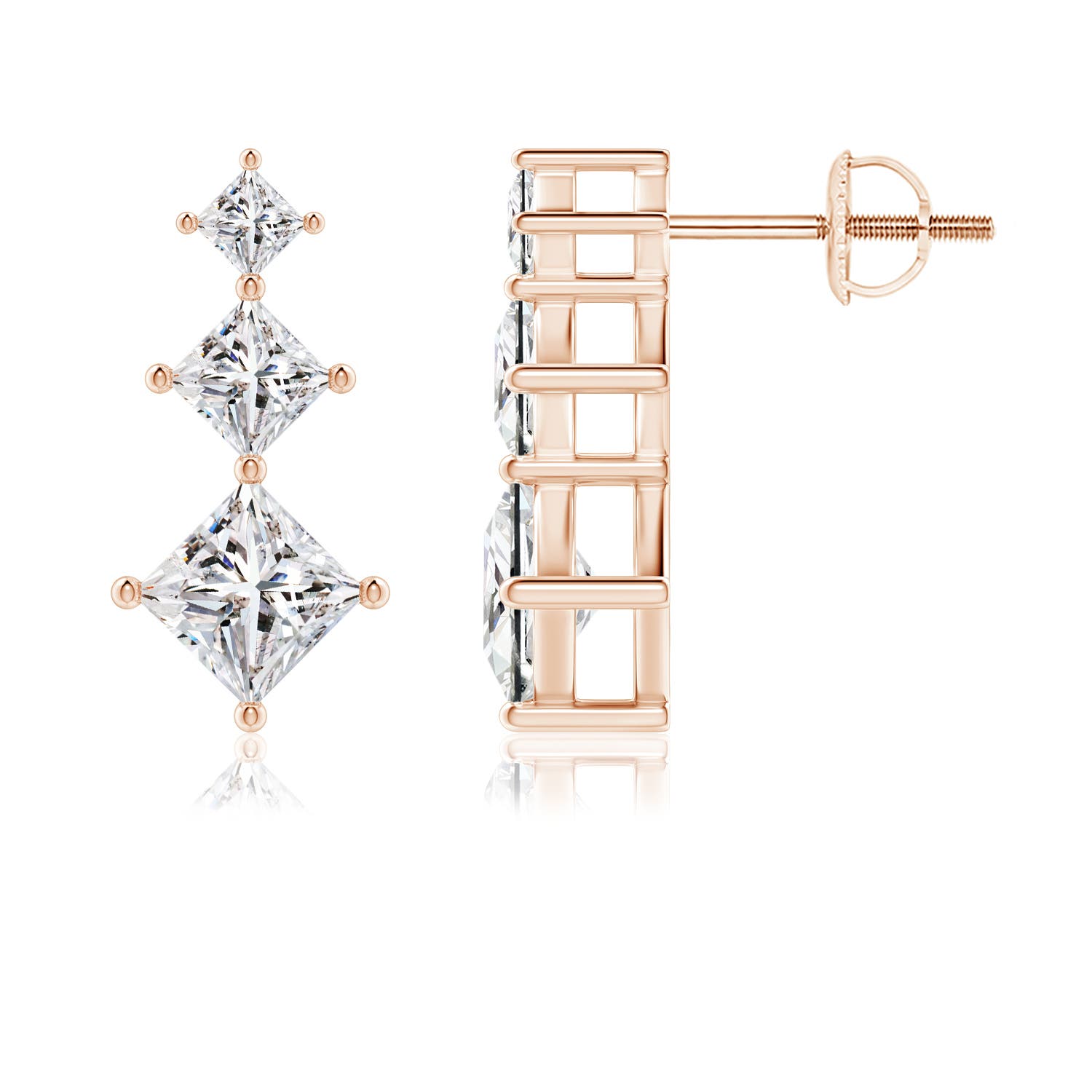 I-J, I1-I2 / 1.52 CT / 14 KT Rose Gold