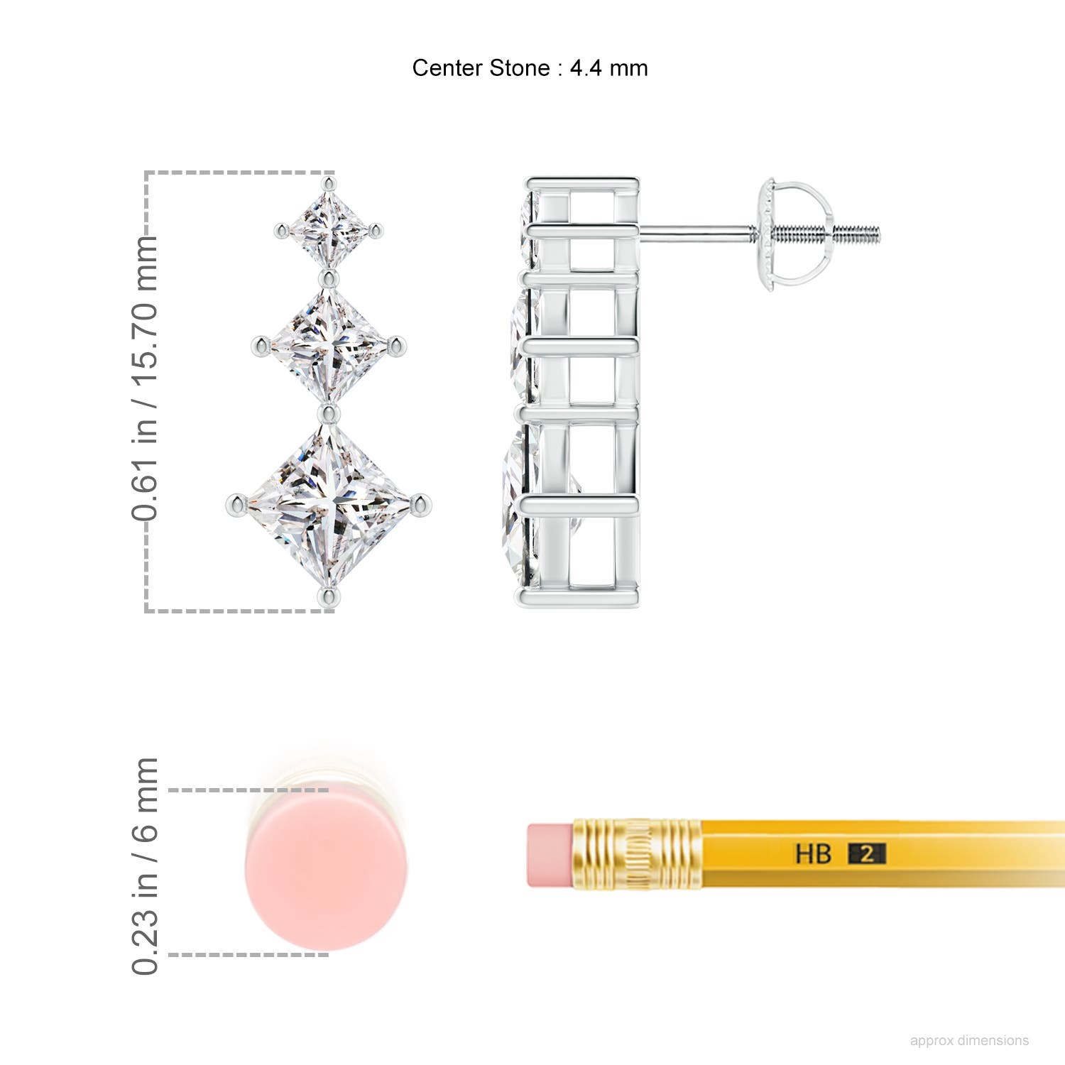 I-J, I1-I2 / 1.52 CT / 14 KT White Gold