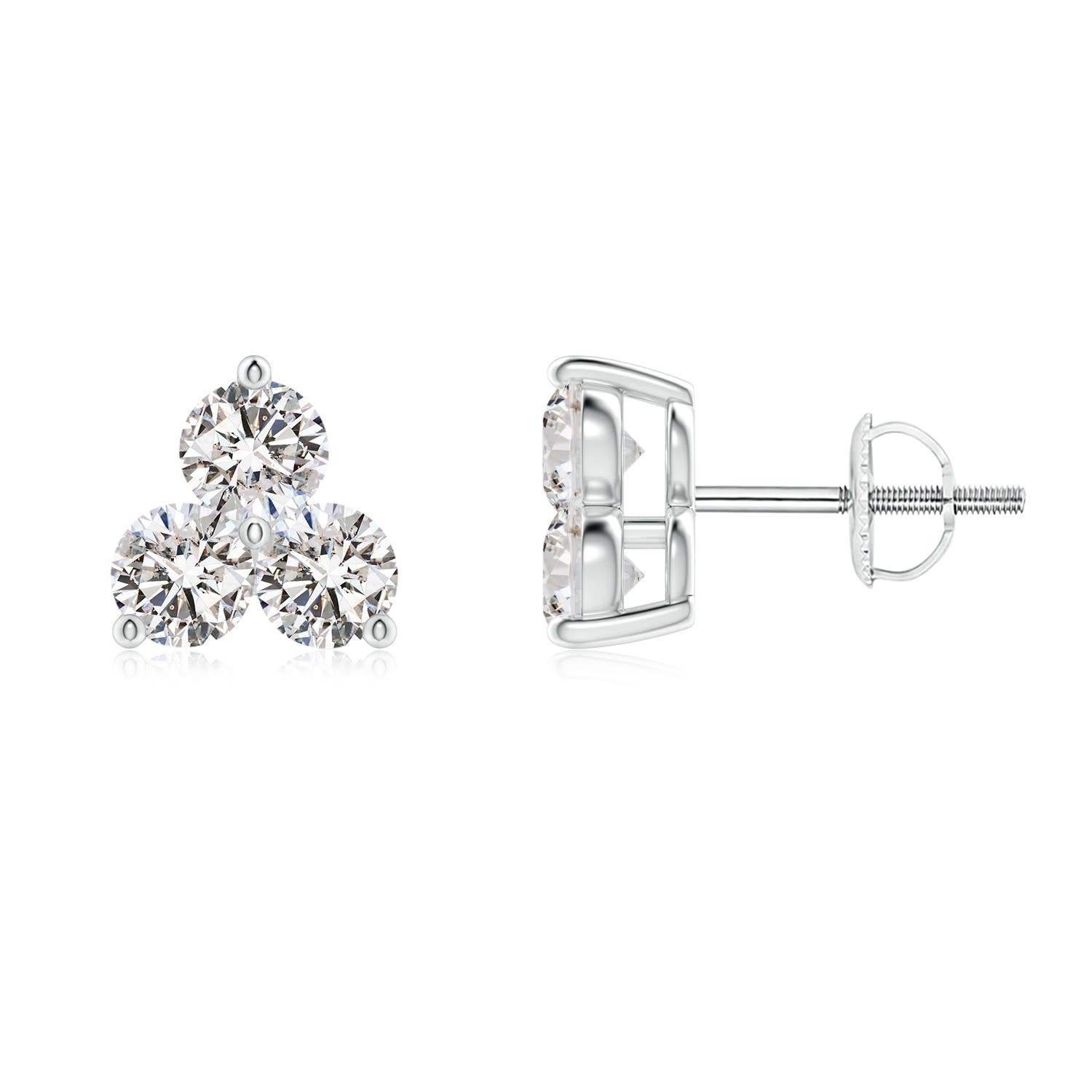 I-J, I1-I2 / 0.52 CT / 14 KT White Gold