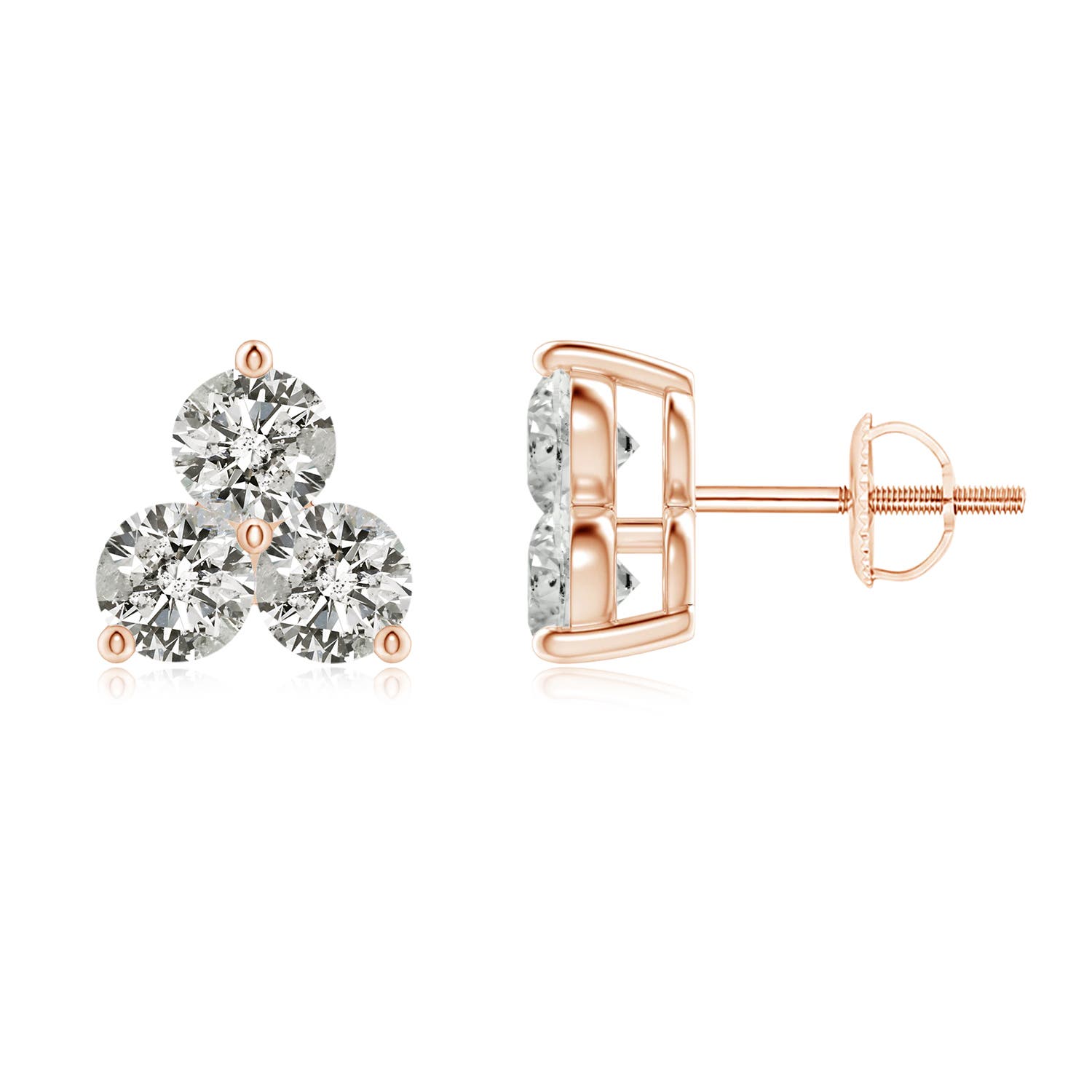 K, I3 / 1.05 CT / 14 KT Rose Gold