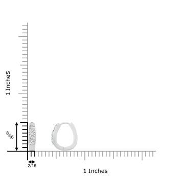 H, SI2 / 0.51 CT / 14 KT White Gold