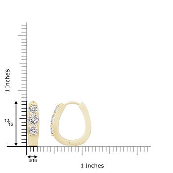 I-J, I1-I2 / 2.1 CT / 14 KT Yellow Gold